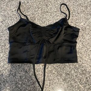 American Eagle Cut Out Crop Top